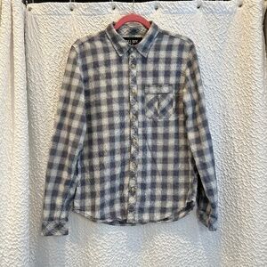 Mens Kill City Long Sleeve Plaid Shirt Size M